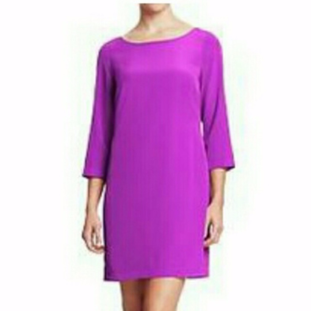 Old Navy Shift Dress in Posh Purple Neon